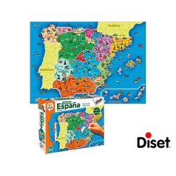 Juego diset didactico provincias de españa