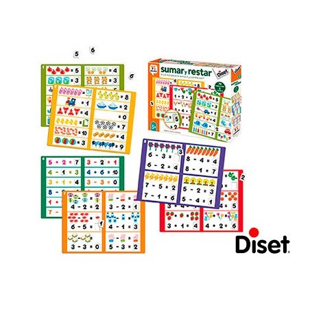 Juego diset didactico sumar y restar