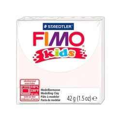 Pasta staedtler fimo kids 42 gr color blanco
