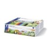 Rotulador staedtler noris 326 school pack de 100 unidades colores surtidos 10 x color