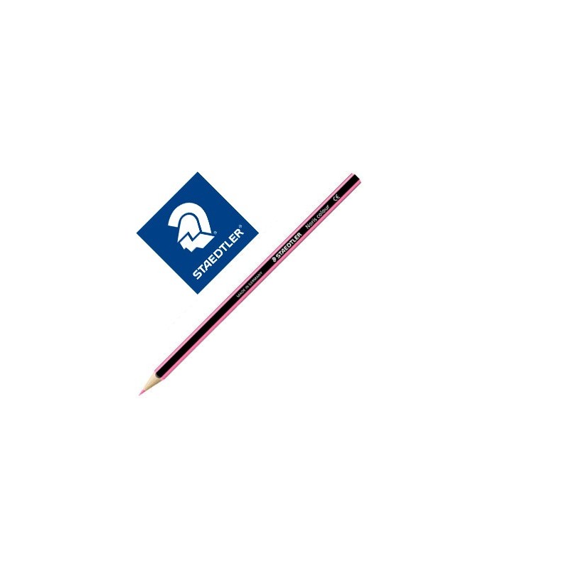 Lapiz de color staedtler wopex ecologico magenta