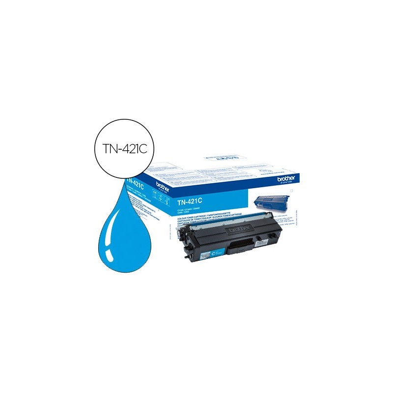 Toner brother tn-421 para dcp-l8410 cdn / 8410 cdw / hl-l8260 cdw / mfc-l8360 cdw / 8690 cdw / 8900 cdw cian