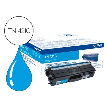 Toner brother tn-421 para dcp-l8410 cdn / 8410 cdw / hl-l8260 cdw / mfc-l8360 cdw / 8690 cdw / 8900 cdw cian