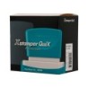 Sello x'stamper quix personalizable color azul medidas 36x61 mm q-16