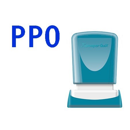 Sello x'stamper quix personalizable color azul medidas 11x25 mm q-04