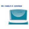 Sello x'stamper quix personalizable color azul medidas 4x60 mm q-05