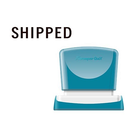 Sello x'stamper quix personalizable color negro medidas 13x49 mm q-13