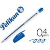 Boligrafo pelikan stick super soft azul