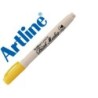 Rotulador artline supreme brush pintura base de agua punta tipo pincel trazo variable amarillo