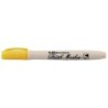 Rotulador artline supreme brush pintura base de agua punta tipo pincel trazo variable amarillo