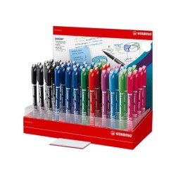 Rotulador stabilo sensor punta de fibra 0,3 mm expositor de 48 unidades colores surtidos