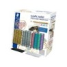 Rotulador staedtler metalico 8323 expositor sobremesa de 100 unidades colores surtidos
