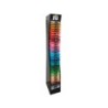 Expositor guarro metalico vacio 36 estantes para cartulina iris din a4 185 gr 30x40x200 cm