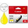 Ink-jet canon cli-571xl pixma mg6852 / ts6050 / ts8050 amarillo 500 pag