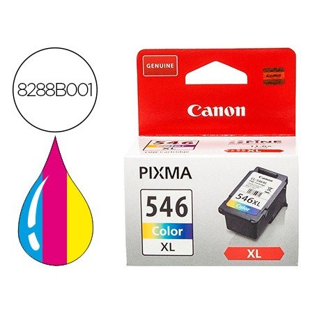 Ink-jet canon cl-546xl mg 2450 / 2550 color 500 pag