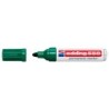 Rotulador edding punta fibra permanente 550 verde n. 4 punta redonda recargable