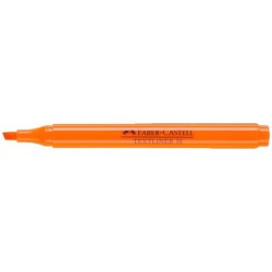 Rotulador faber fluorescente textliner 38 naranja