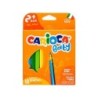 Lapices de colores carioca baby 2 años caja de 10 colores surtidos