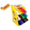 Tempera escolar jovi 35 ml expositor sobremesa de 100 unidades colores surtidos