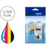 Ink-jet brother lc3219xlval multipack 4 colores negro / amarillo / cian / magenta alta capacidad 3000 pag negro