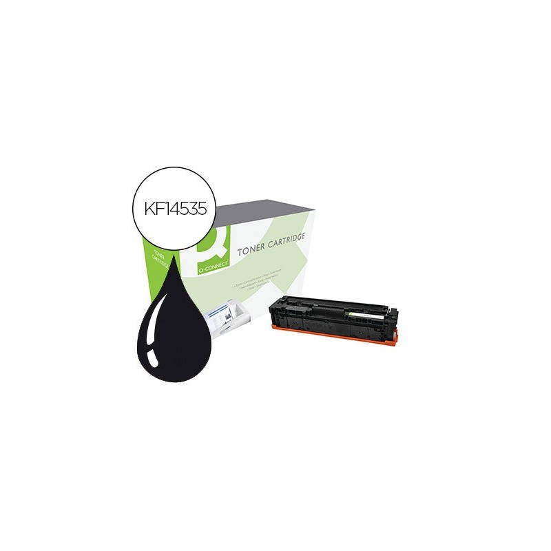 Toner q-connect compatible hp cf400x laserjet pro m252 negro 2800 paginas