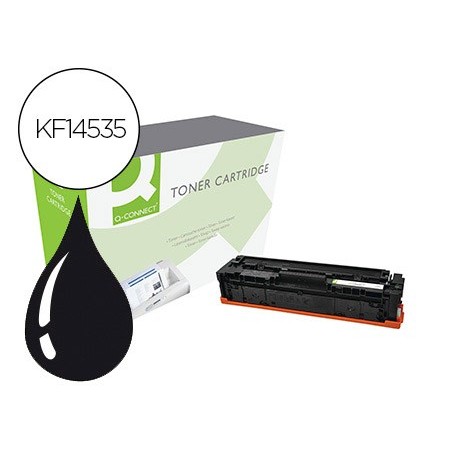 Toner q-connect compatible hp cf400x laserjet pro m252 negro 2800 paginas