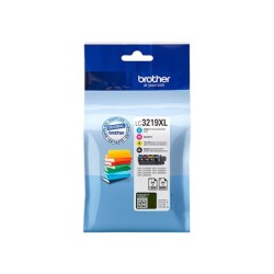 Ink-jet brother lc3219xlval multipack 4 colores negro / amarillo / cian / magenta alta capacidad 3000 pag negro