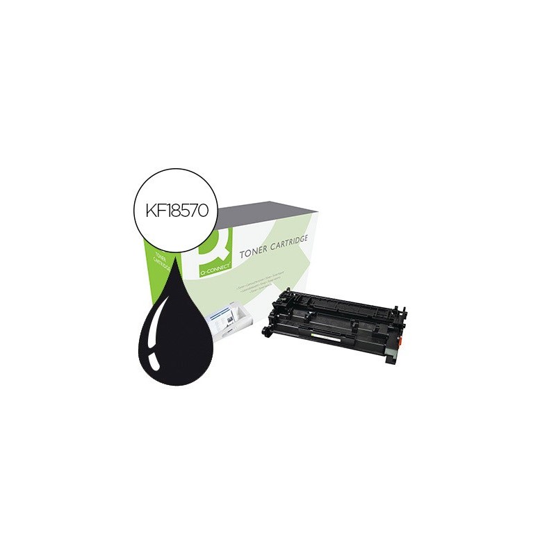 Toner q-connect compatible hp cf226a laserjet m402 / m426 negro 3100 paginas