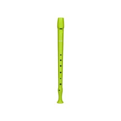 Flauta hohner 9508 color verde funda verde y transparente