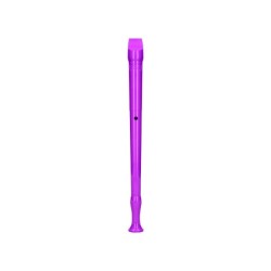 Flauta hohner 9508 color violeta funda verde y transparente