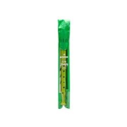 Flauta hohner 9508 color verde funda verde y transparente