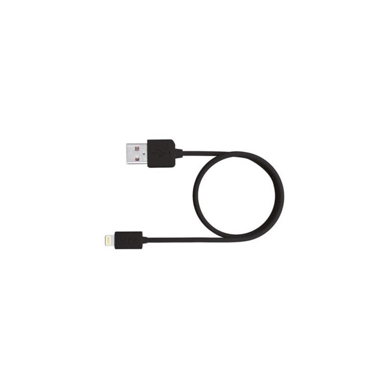 Cable usb 2.0 a apple lightning mediarange usb 2.0 longitud de cable 1 mt negro Cable usb 2.0 a apple lightning mediarange usb 2.0 longitud de cable 1 mt negro