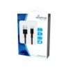 Cable usb 2.0 a apple lightning mediarange usb 2.0 longitud de cable 1 mt negro