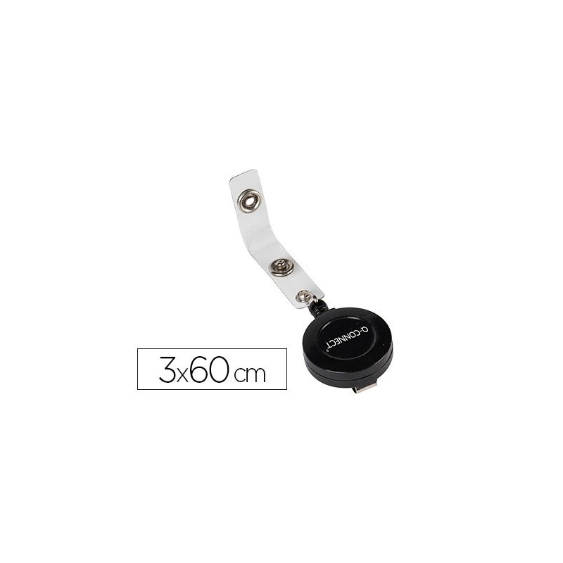 Cordon extensible para identificador q-connect kf14147 3x60 cm