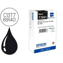 Ink-jet epson t7891xxl wf-5110 / 5190 / 5620 / 5690 negro alta capacidad