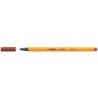 Rotulador stabilo punta de fib ra point 88 siena tostado punta fina 0,4mm
