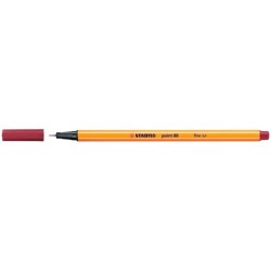 Rotulador stabilo punta de fib ra point 88 purpura punta fina 0,4mm