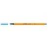 Rotulador stabilo punta de fib ra point 88 azul claro punta fina 0,4mm