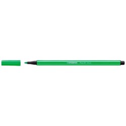 Rotulador stabilo acuarelable pen 68 verde neon punta gruesa 1mm