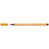 Rotulador stabilo acuarelable pen 68 ocre punta gruesa 1mm