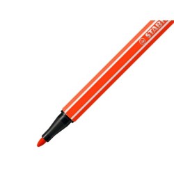 Rotulador stabilo acuarelable pen 68 bermellon punta gruesa 1mm