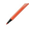 Rotulador stabilo acuarelable pen 68 bermellon punta gruesa 1mm