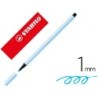 Rotulador stabilo acuarelable pen 68 azul claro punta gruesa 1mm