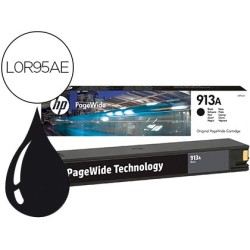 Ink-jet hp 913a pagewide 352 mfp 377 / p57750 / p55250 / 452 / 477 / 552 negro 3.500 pag