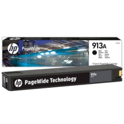 Ink-jet hp 913a pagewide 352 mfp 377 / p57750 / p55250 / 452 / 477 / 552 negro 3.500 pag