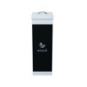 Contenedor papelera reciclaje paperflow con tapa poliestireno para residuos organicos 60 l 76x36,3x26,3
