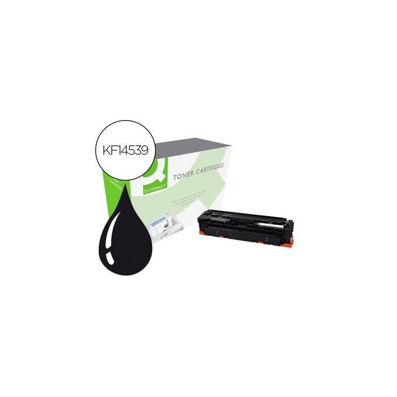 Toner q-connect compatible hp cf410a para color laserjet pro m377 / m452 / mfp m477 negro 2300 pag