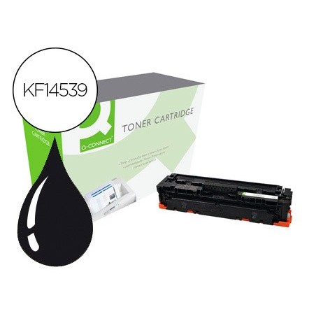 Toner q-connect compatible hp cf410a para color laserjet pro m377 / m452 / mfp m477 negro 2300 pag