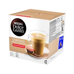 Cafe dolce gusto cortado descafeinado caja monodosis de 16 unidades