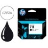 Ink-jet hp n. 711 designjet t120 / t520 negro 80 ml